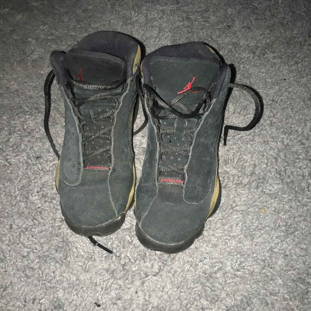 Jordan 13’s - Olive color